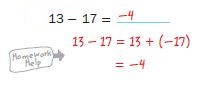 lesson 2 homework practice subtract integers